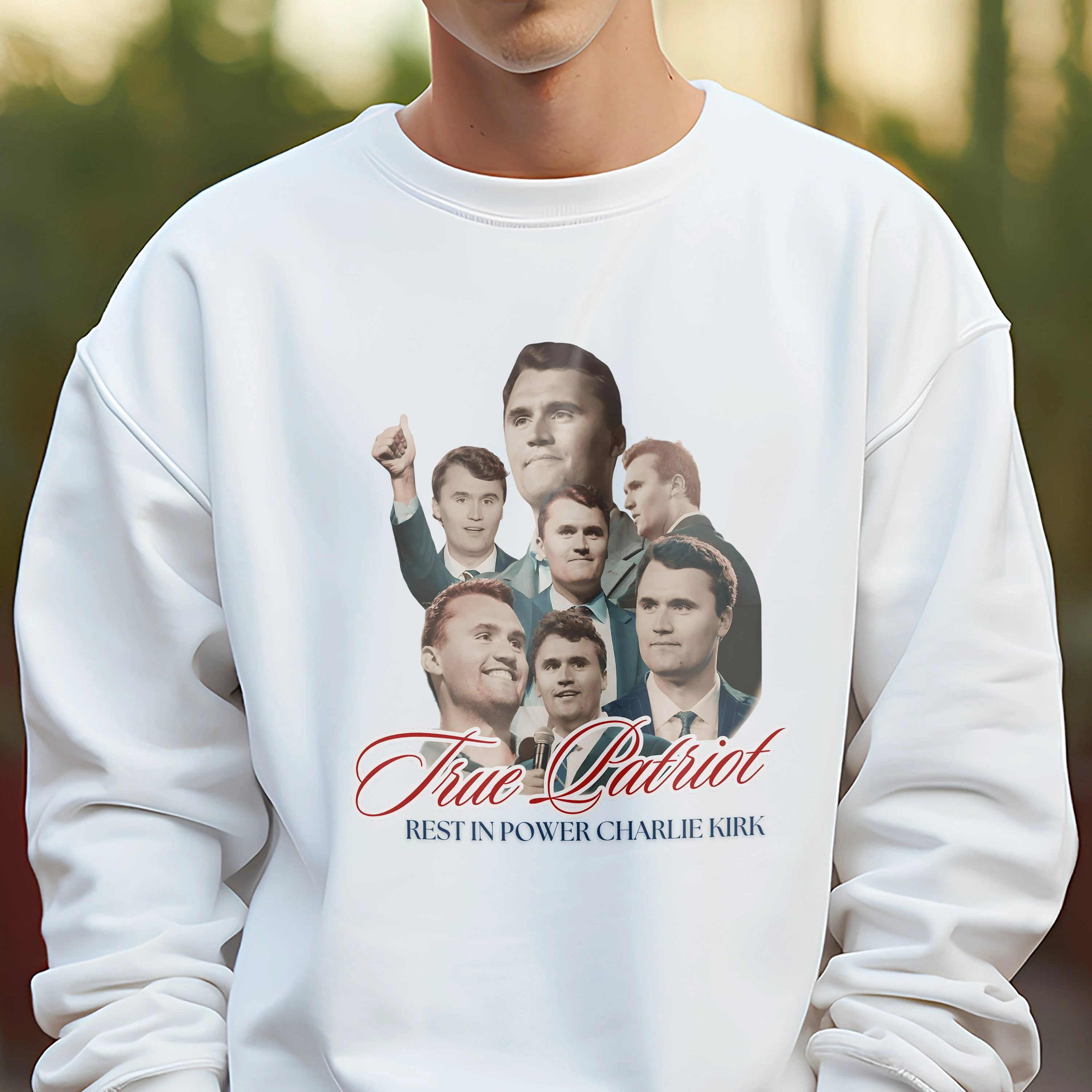 True Patriot Rest In Power Charlie Kirk Bright Shirt HO82 65808 - Image 7