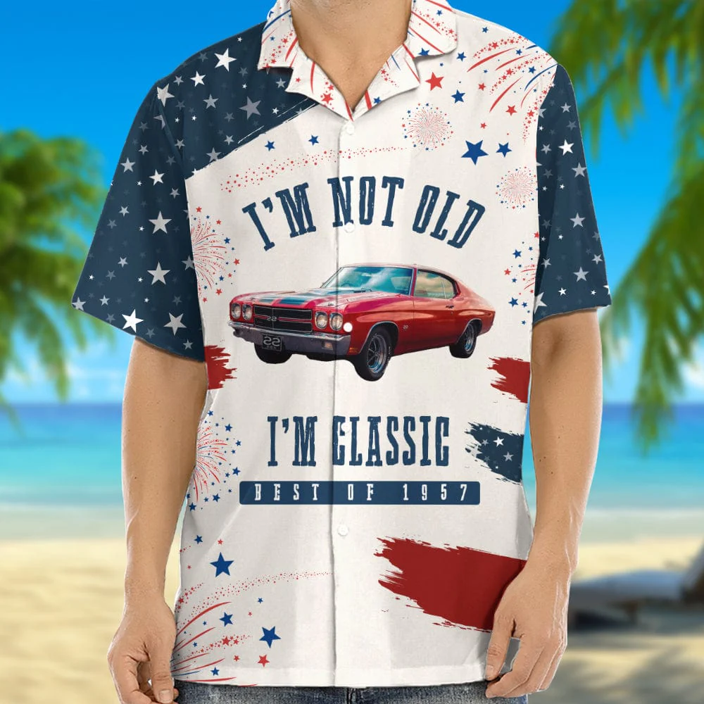 Upload Photo I'm Not Old Car Hawaii Shirt N304 889388 - Image 3