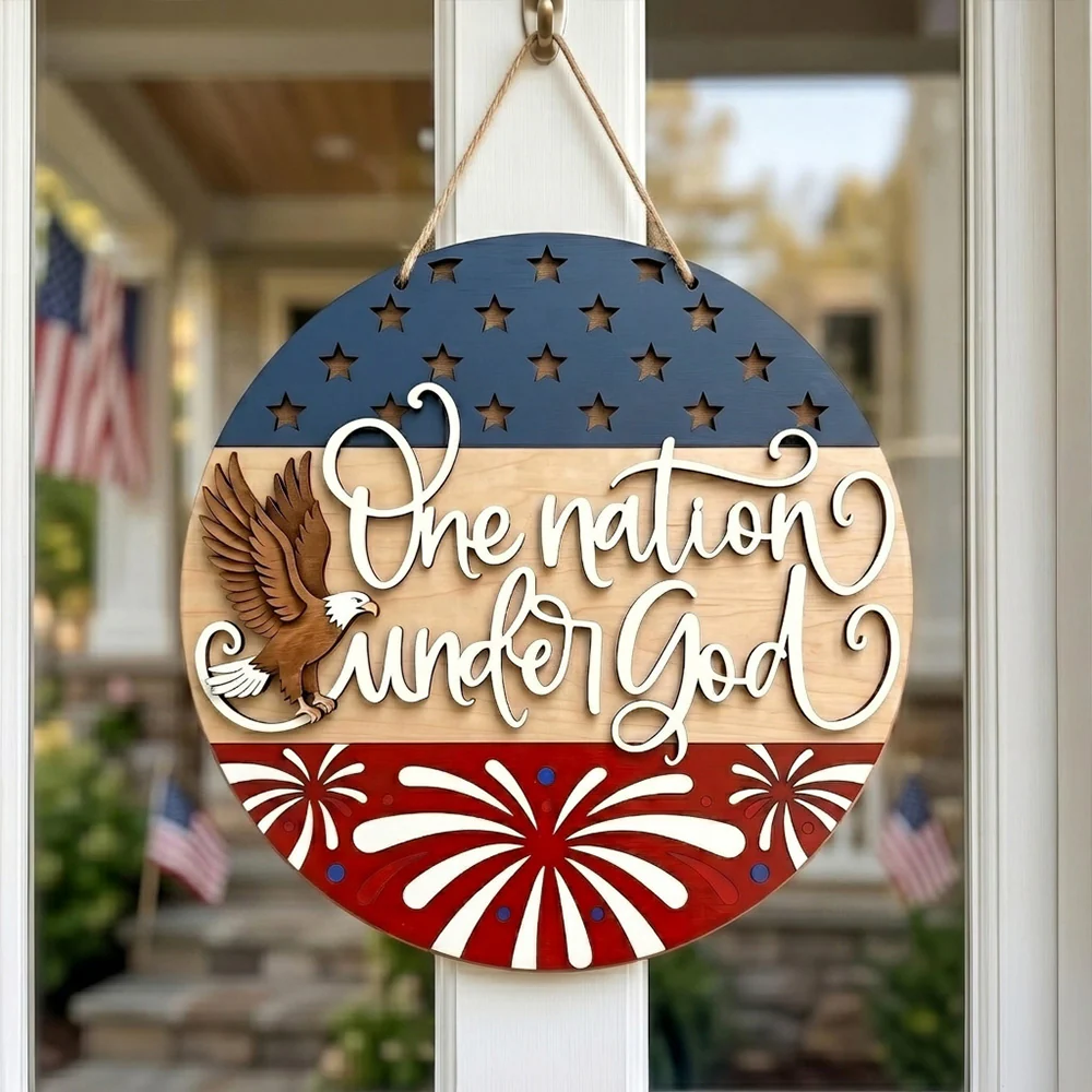 USA 250th Anniversary Semiquincentennial 1776-2026 Layer Wood Sign HO82 902820 - Image 3
