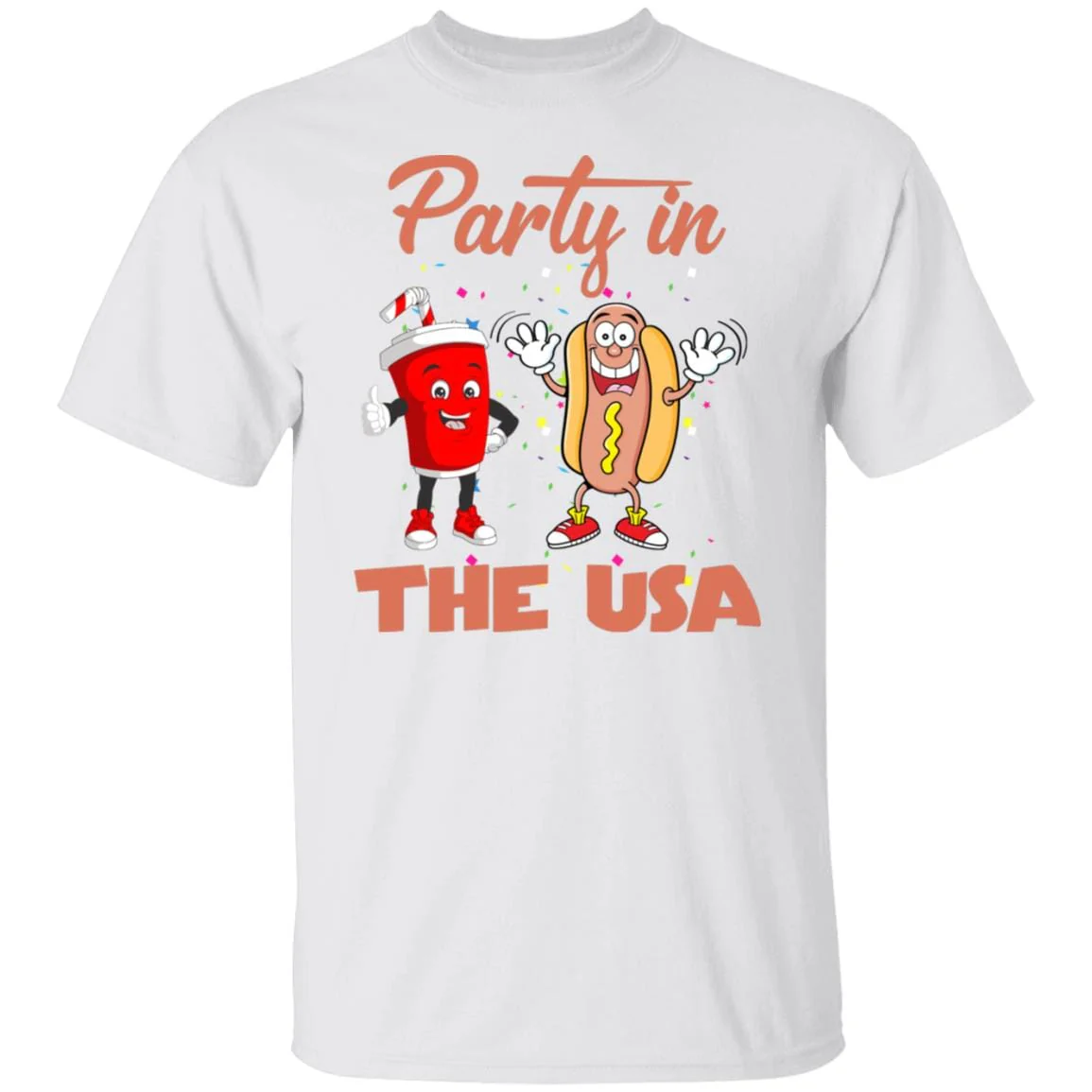 Party in the USA Fourth of July Shirt H403