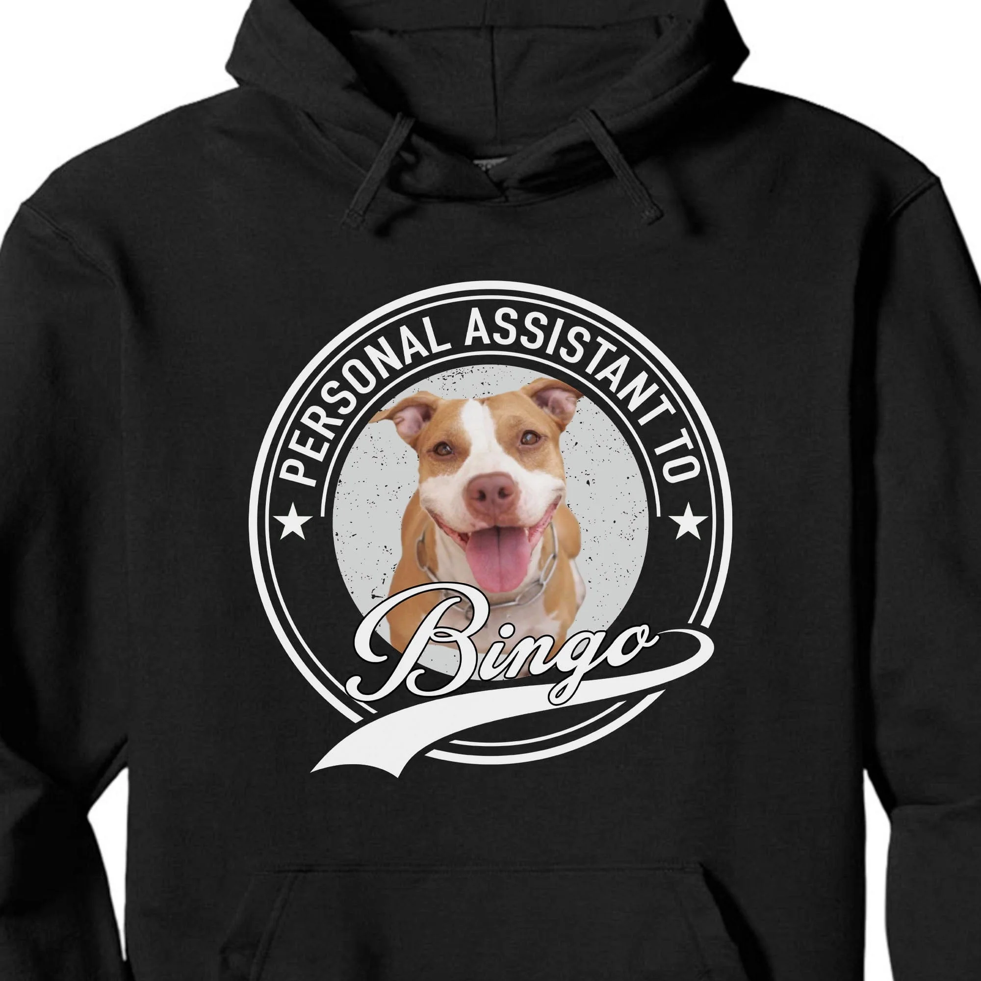 Personal Assistant Personalized Custom Dog Cat Pet Photo Frontside Shirt C273 - Image 5
