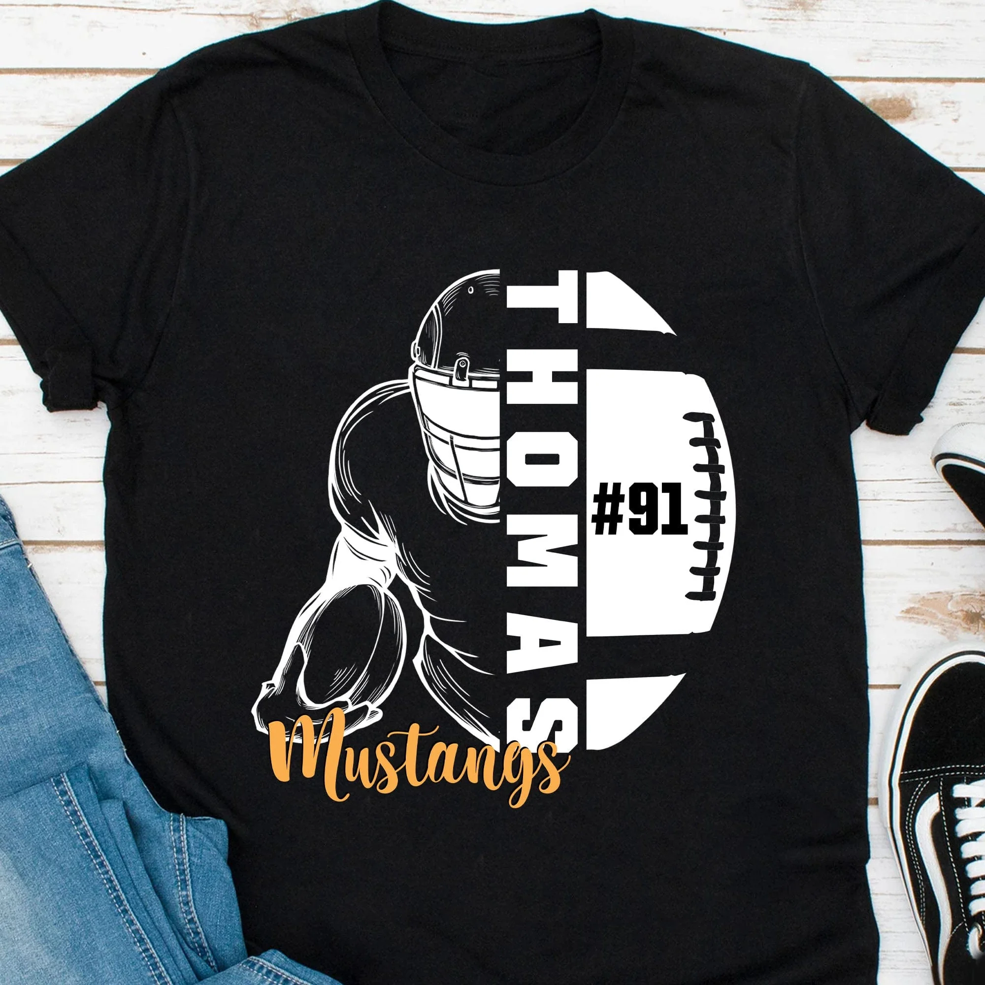 Personalized Custom Football Shirts 890621