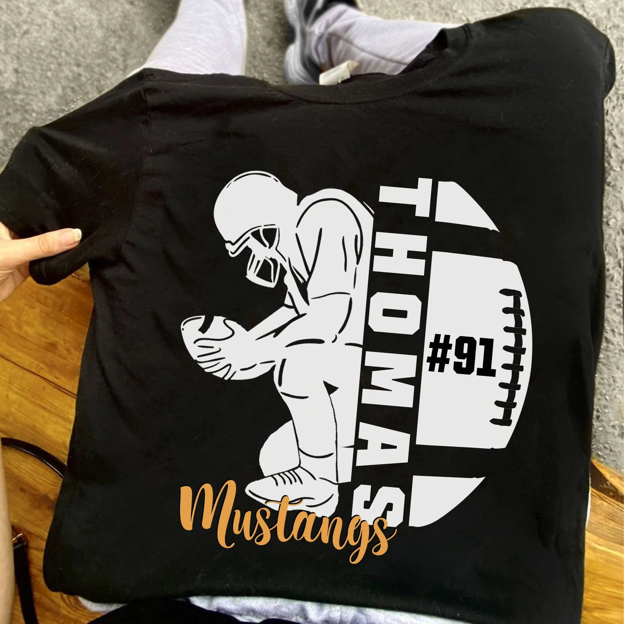 Personalized Custom Football Shirts 890621 - Image 3
