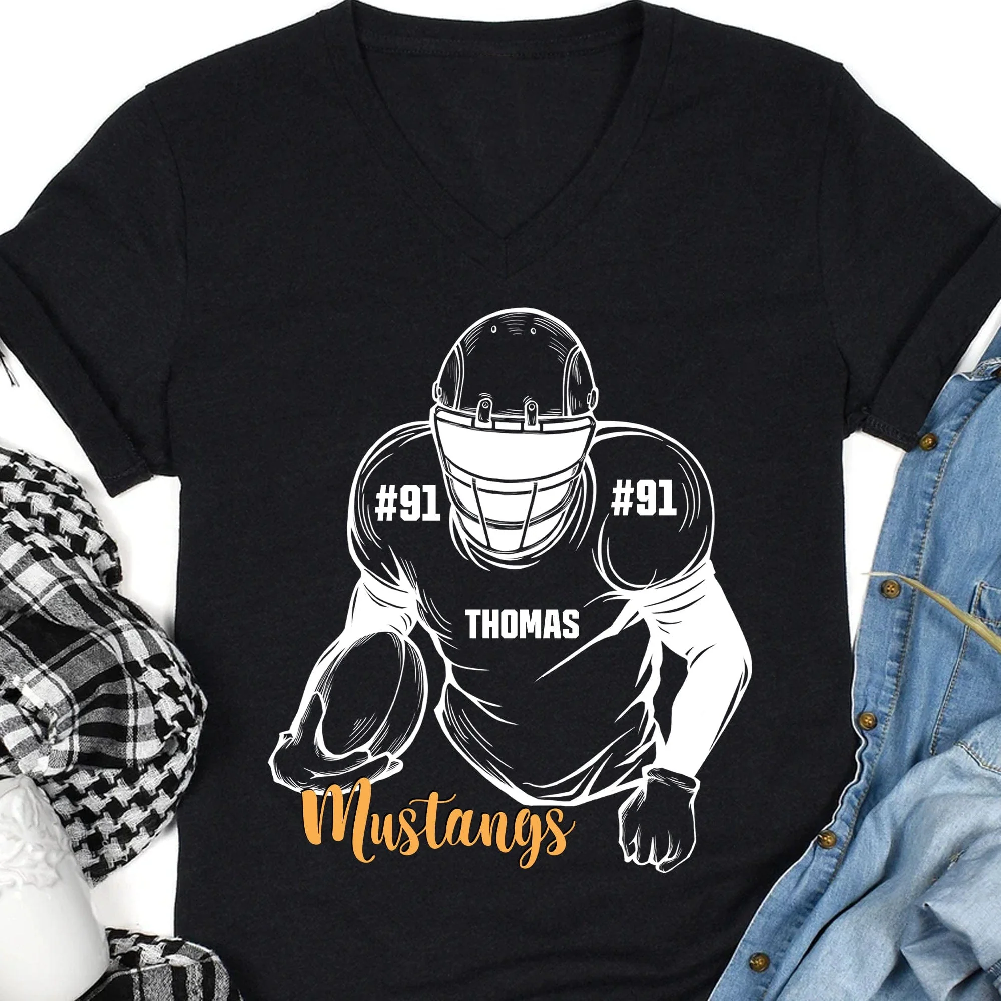 Personalized Custom Football Shirts C490V2 - Image 4