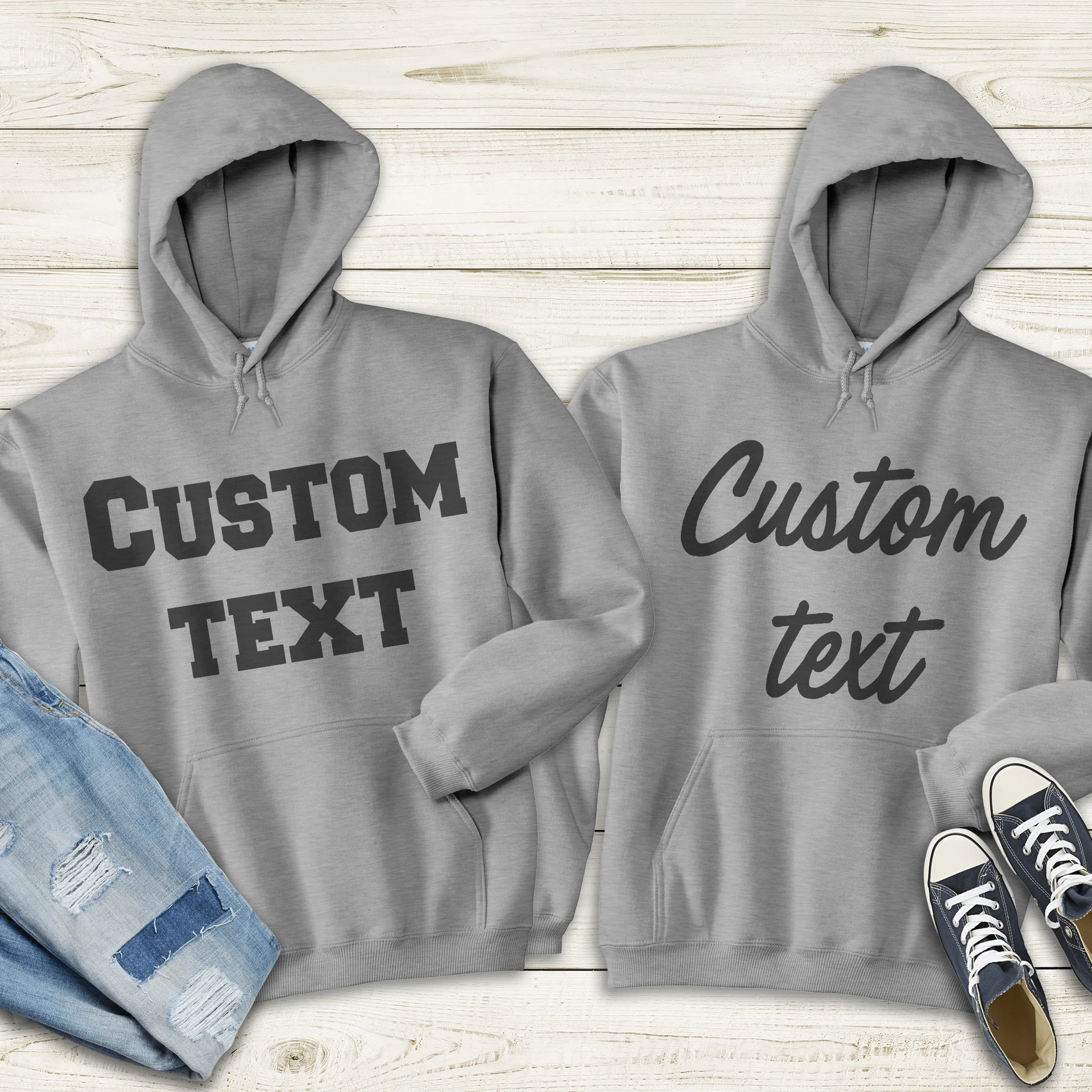 Bright Apparel For Women Custom Text Shirt - Image 3
