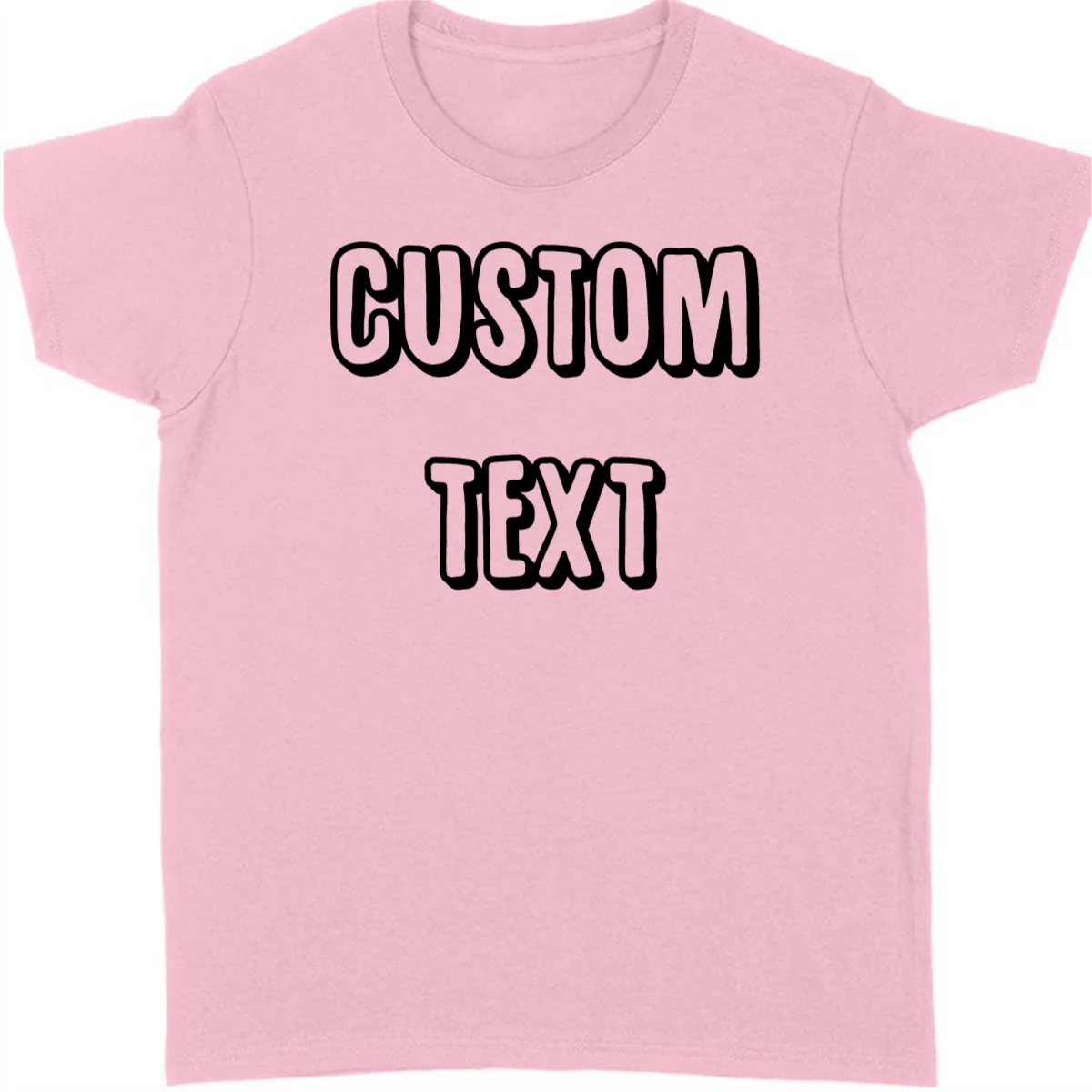 Bright Apparel For Women Custom Text Shirt - Image 4
