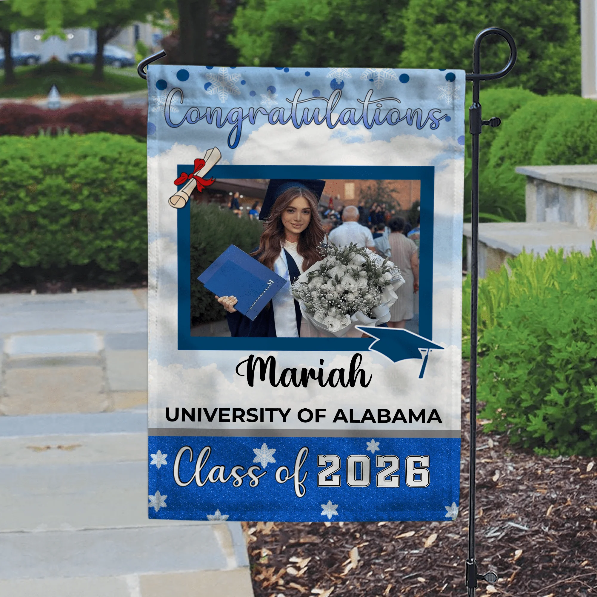 Graduation Flag To Graduation Class Of 2025 HA75 891888 - Image 11