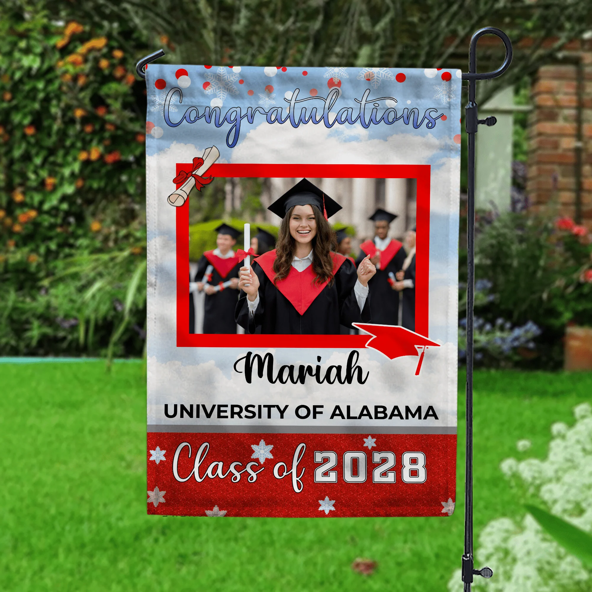 Graduation Flag To Graduation Class Of 2025 HA75 891888 - Image 28