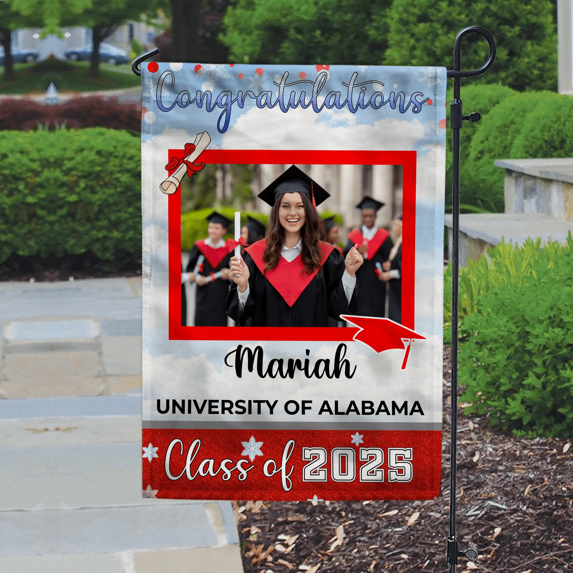 Graduation Flag To Graduation Class Of 2025 HA75 891888 - Image 6