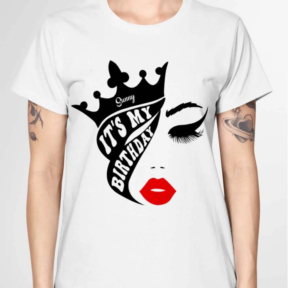 Its My Birthday Girl Shirt Birthday Queen Shirt - Image 2