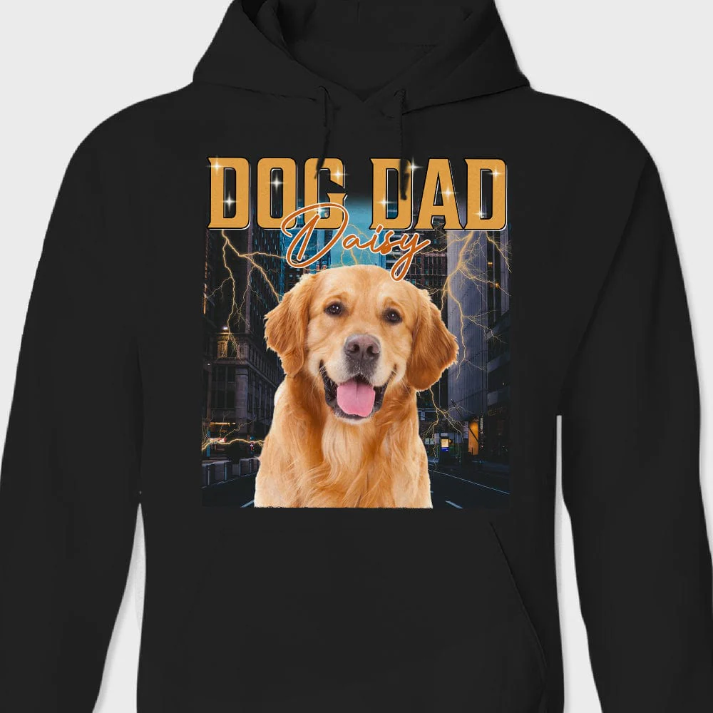 Personalized Photo Retro Vintage Dog Portrait Shirt DA199 889681 - Image 4