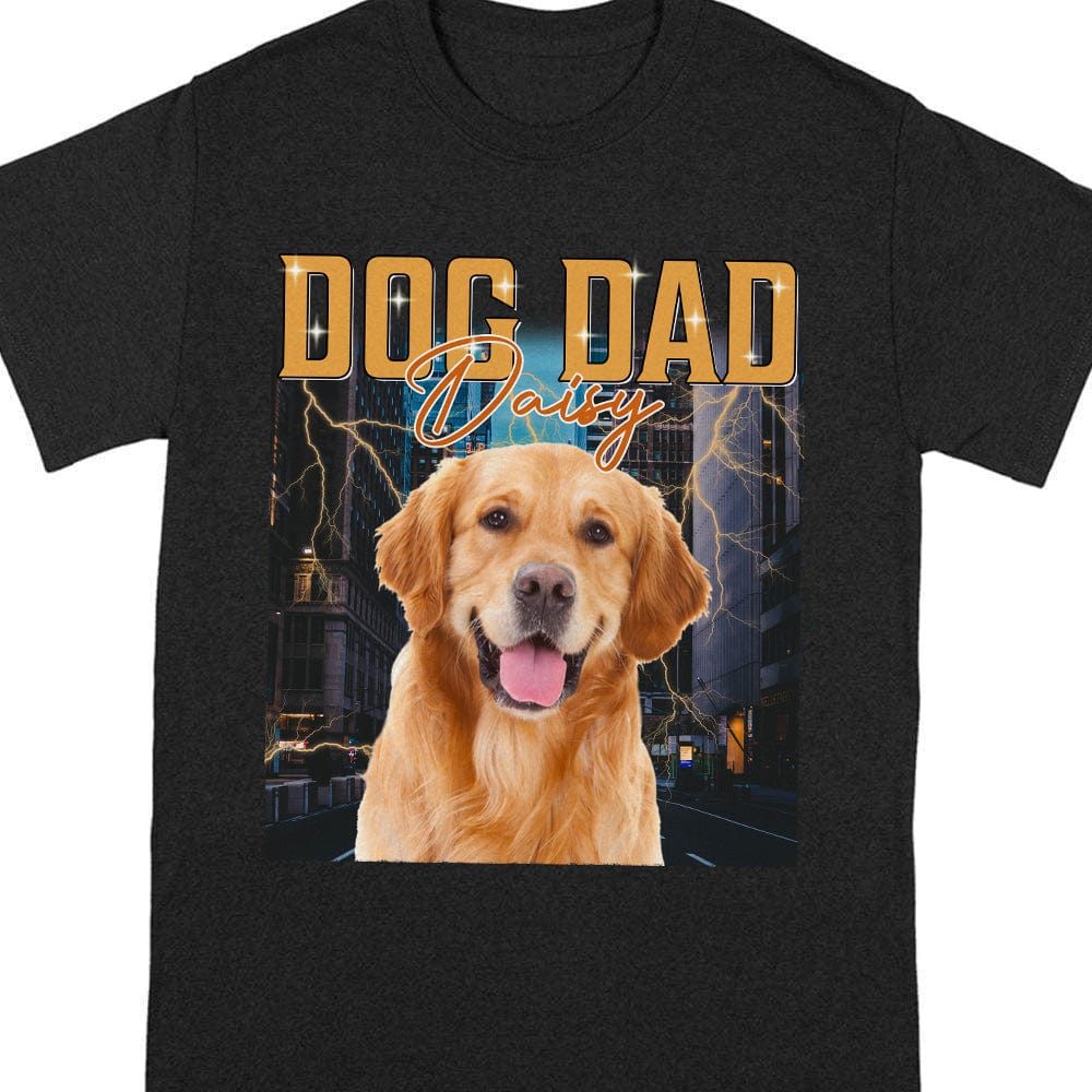 Personalized Photo Retro Vintage Dog Portrait Shirt DA199 889681 - Image 7