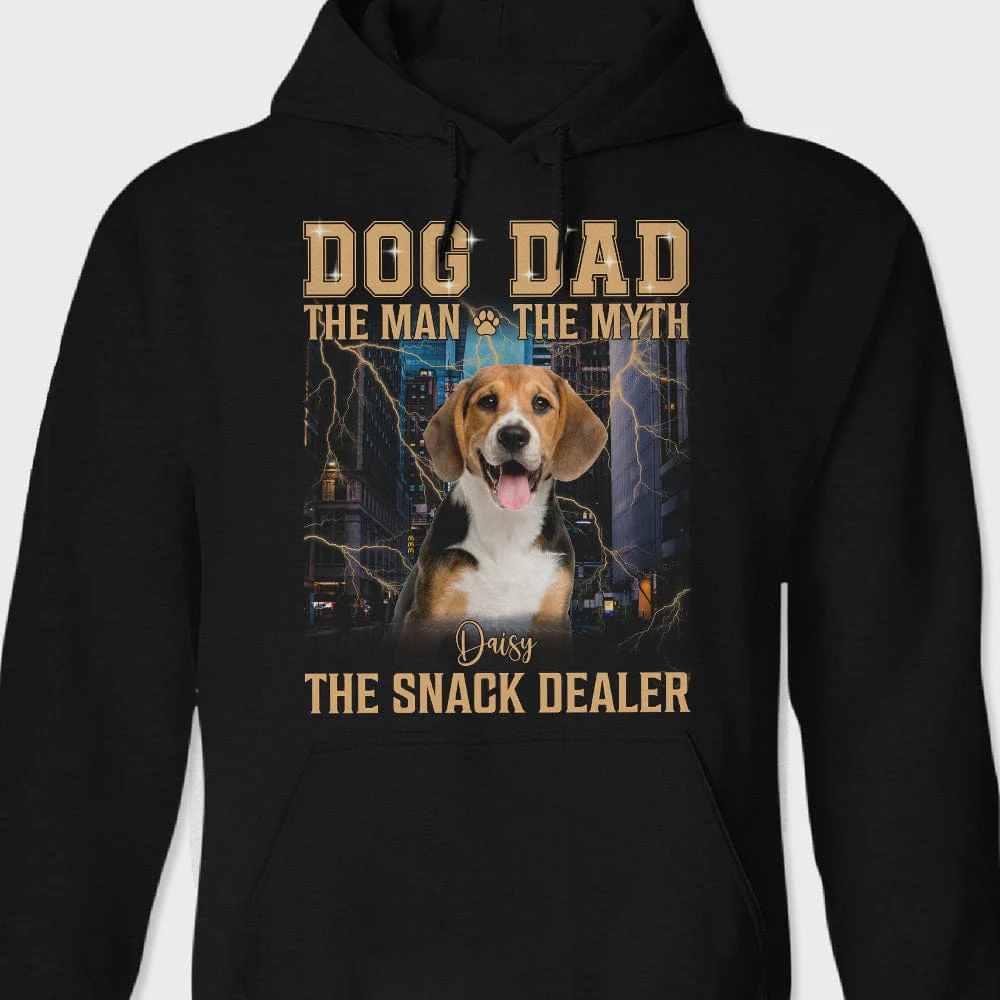 Personalized Photo The Man The Myth The Snack Dealer Pet Shirt TA29 890389 - Image 4