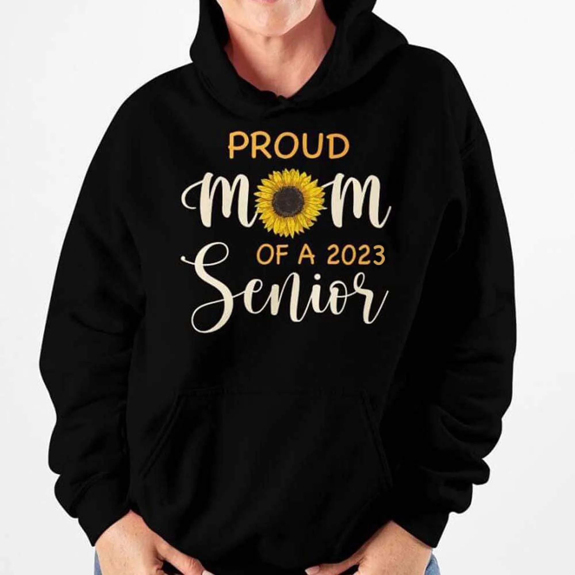 Proud Mom Sunflower Senior 2023 Shirt 890639 - Image 3