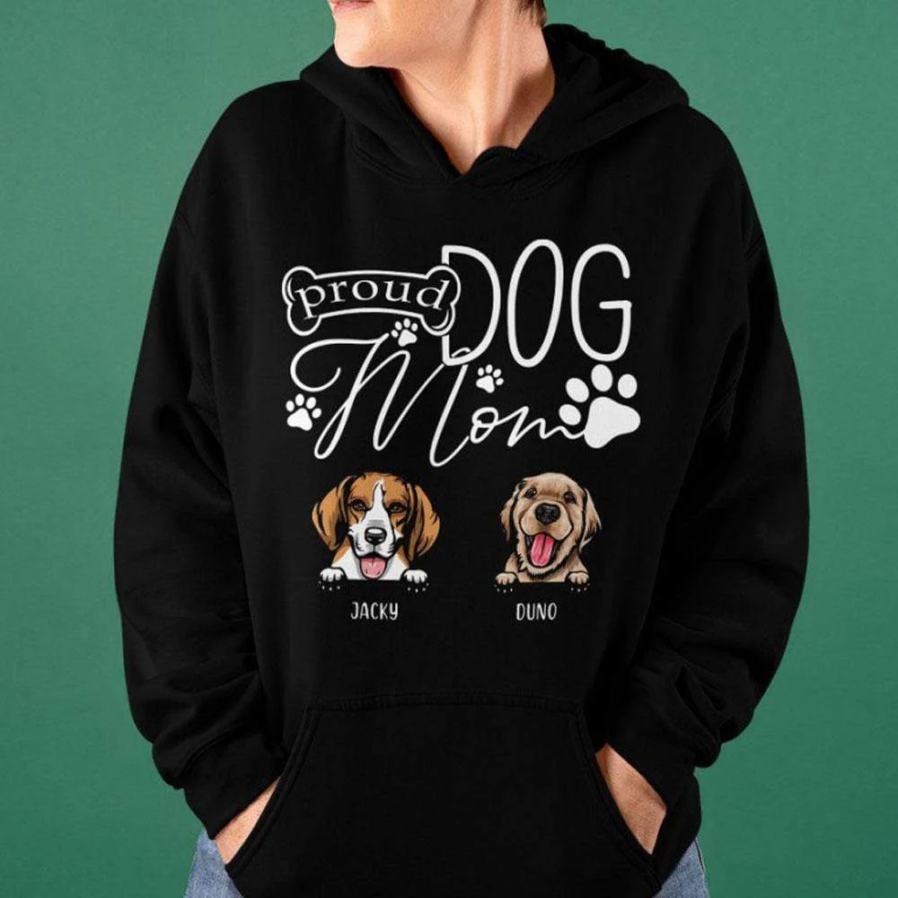 Proud Dog Mom Shirt 890609 - Image 2