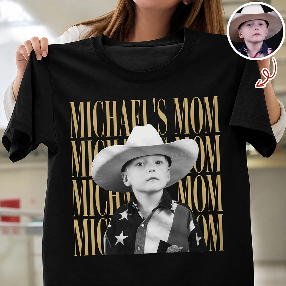 Personalized Vintage Photo Mom, Grandma, Dad, Grandpa Family Dark Shirt HA75 921508 - Image 3