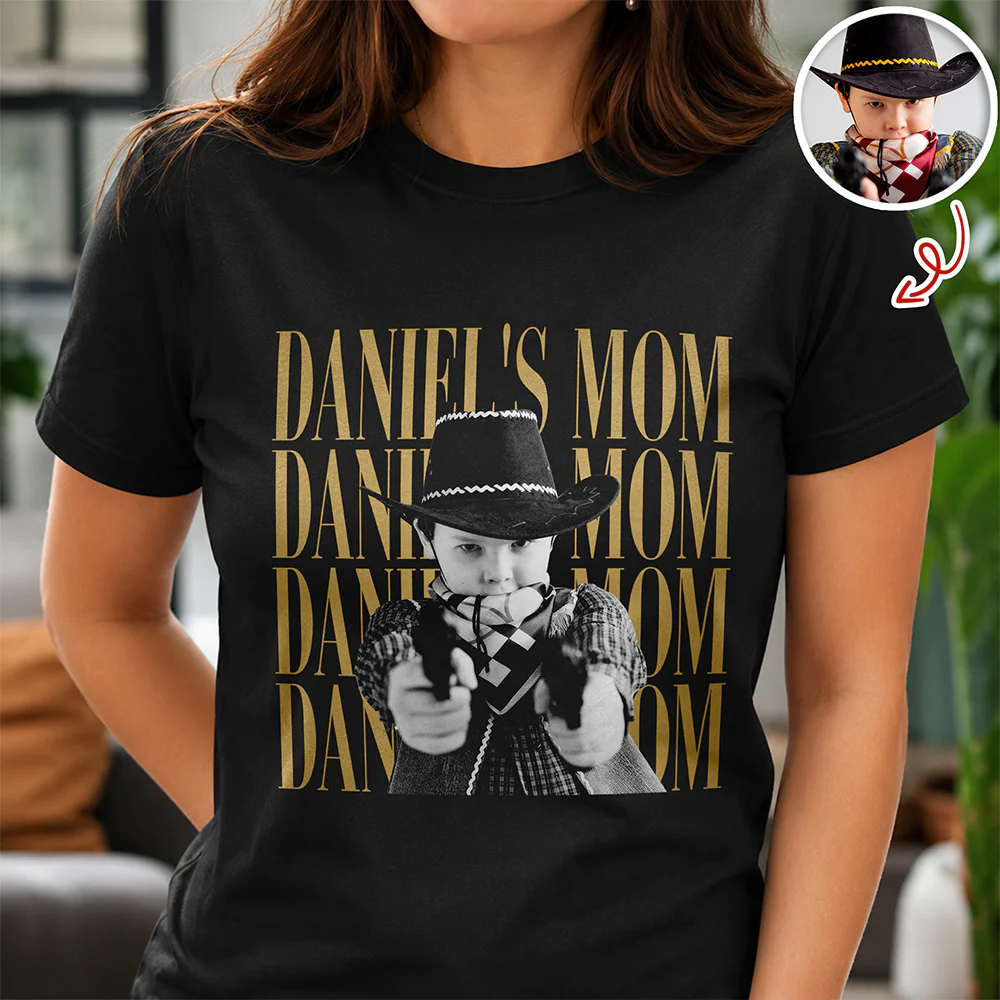Personalized Vintage Photo Mom, Grandma, Dad, Grandpa Family Dark Shirt HA75 921508 - Image 6