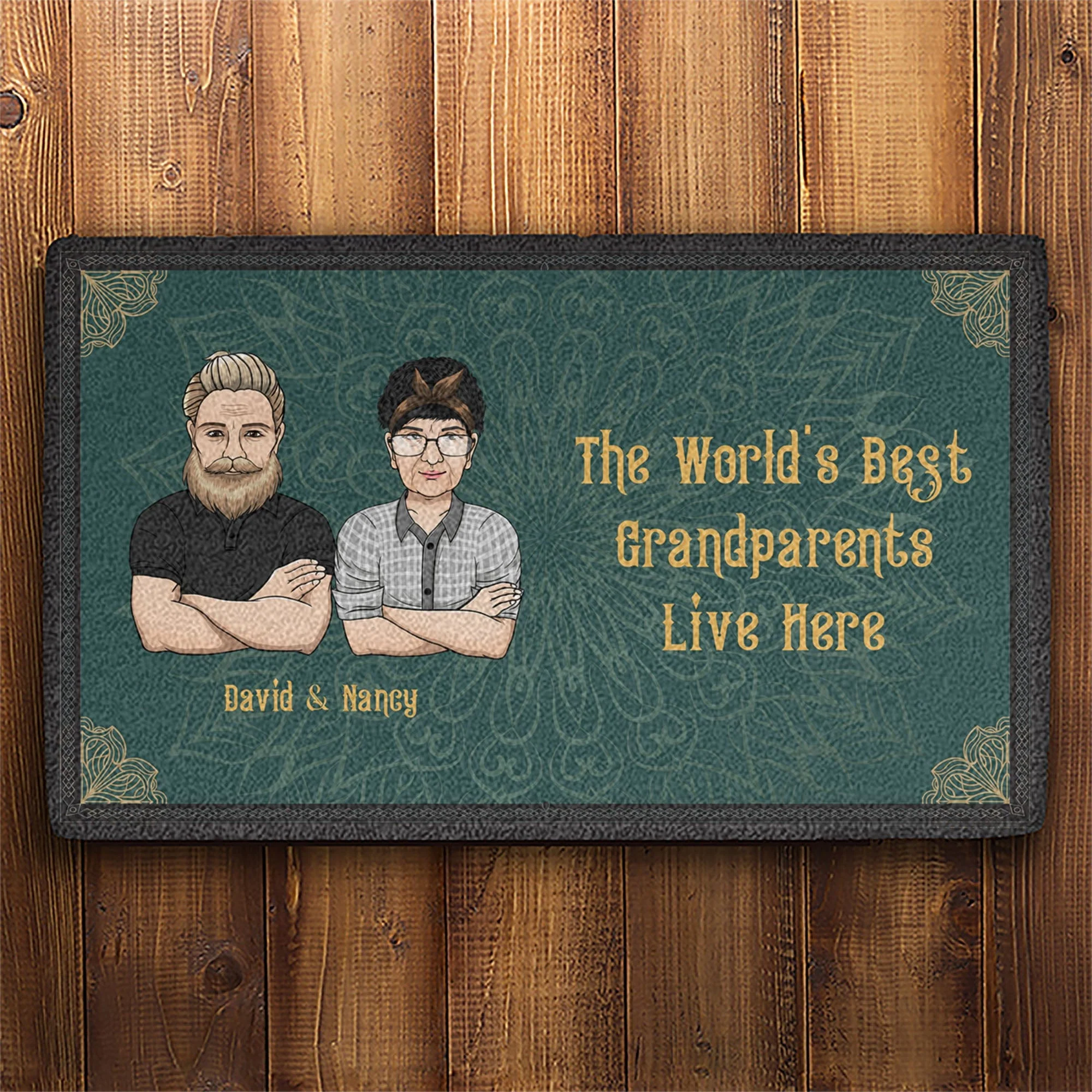 Personalized Welcome Doormats T120 - Image 2