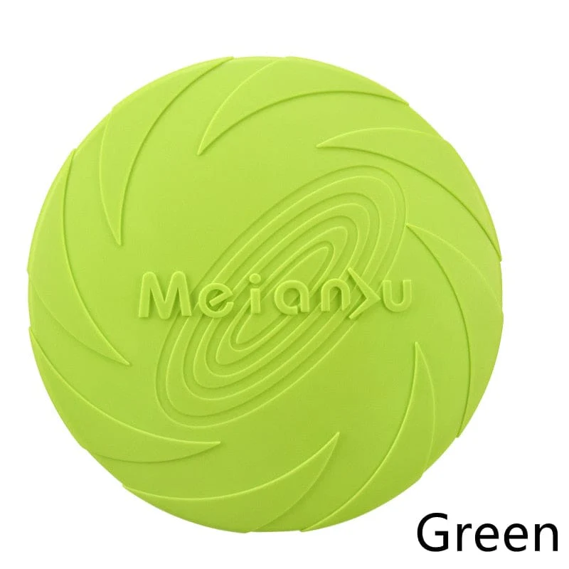 Dog Flying Disk Toy Silicone Anti-Chew Interactive Training - Image 5