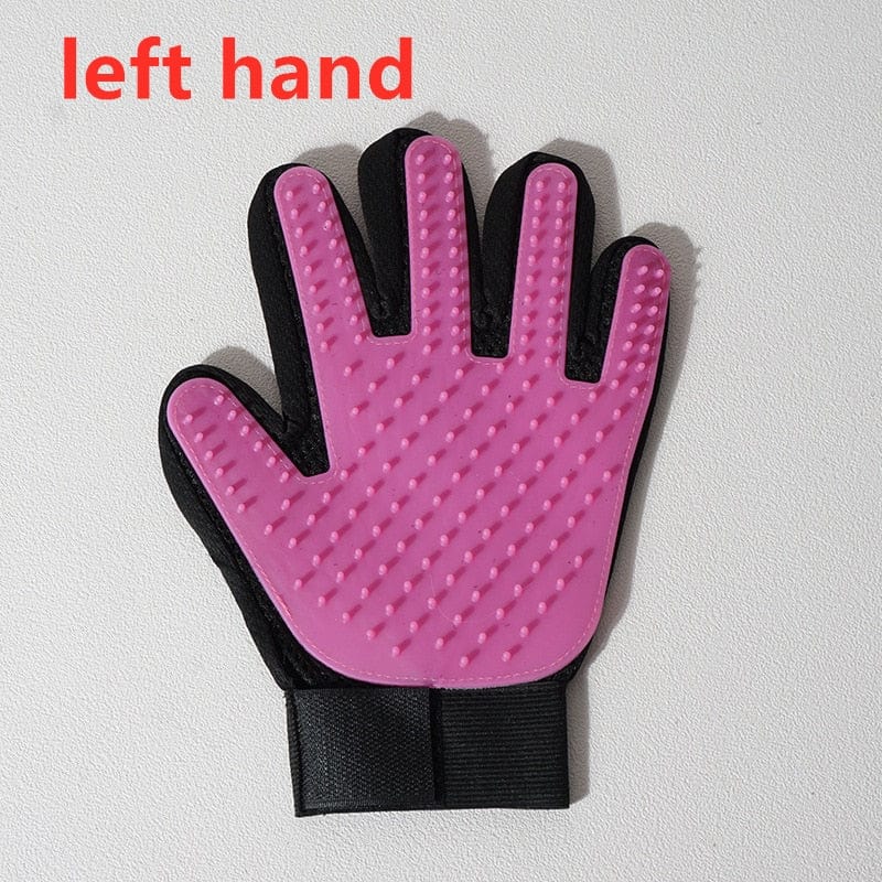 Pet Hair Remover Massage Brush Grooming Glove - Image 7