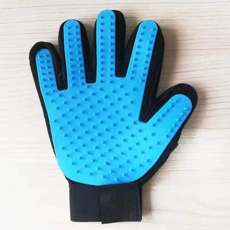 Pet Hair Remover Massage Brush Grooming Glove - Image 8