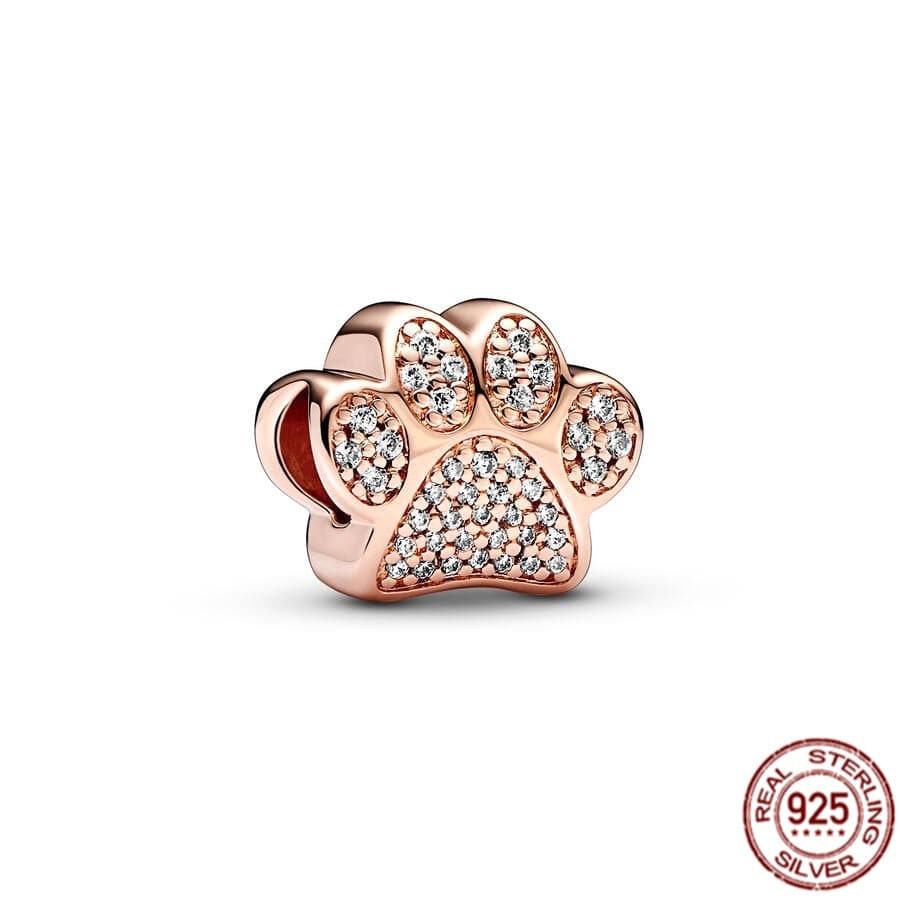 925 Sterling Silver Charm Bead Fit Pandora Bracelet Necklace - Image 15