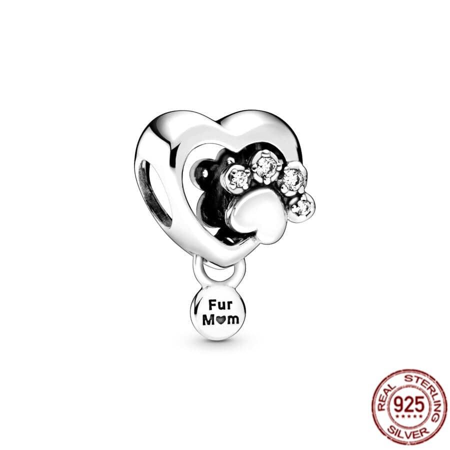 925 Sterling Silver Charm Bead Fit Pandora Bracelet Necklace - Image 16