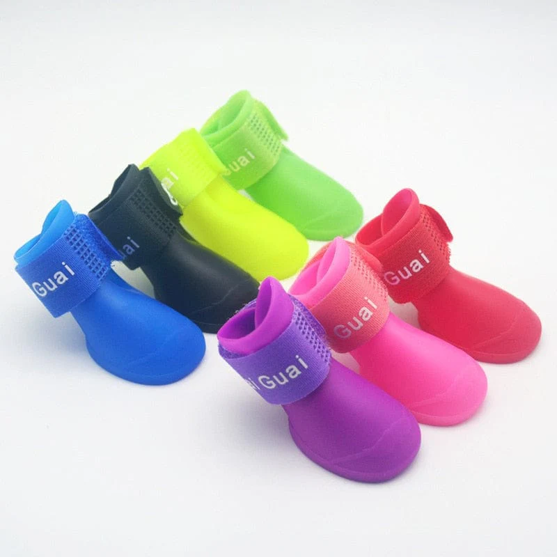 Dog cat anti-slip rubber boot