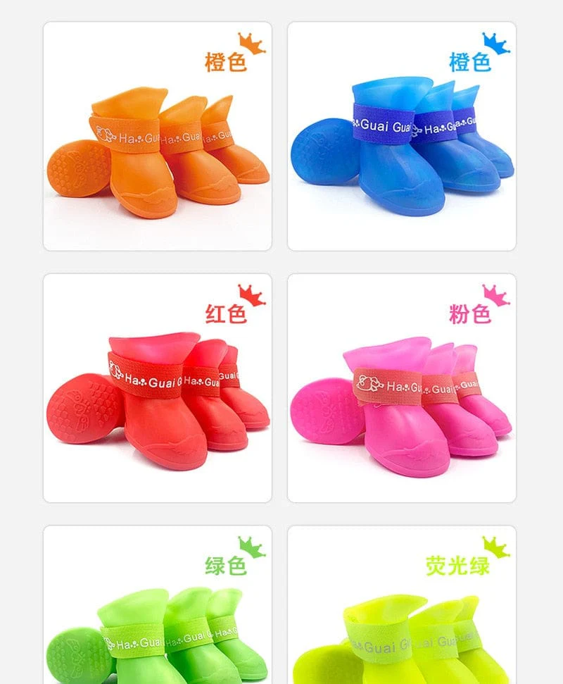 Dog cat anti-slip rubber boot - Image 10