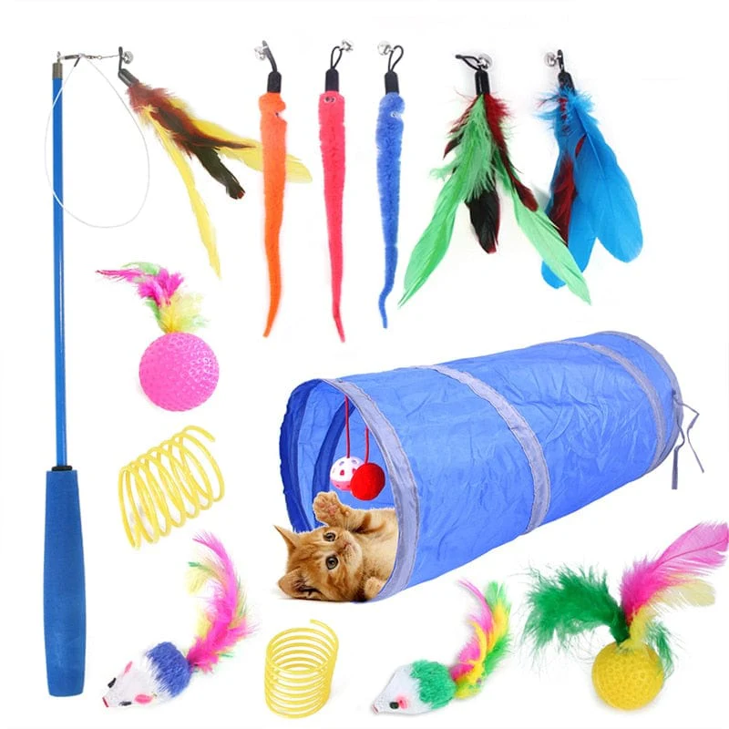 Interactive Fun Dog Cat Toy Set - Image 3