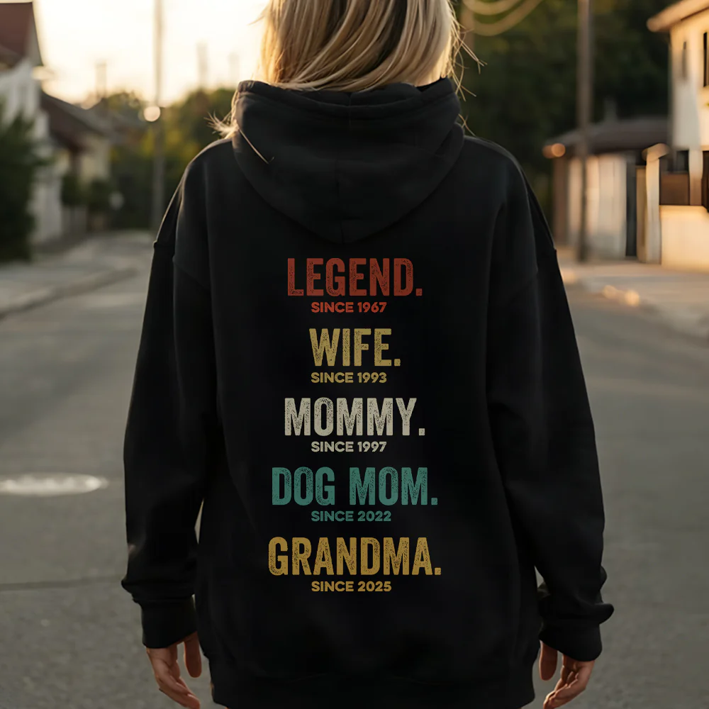 Personalized Legend Wife Mommy Dog Mom Shirt Gift For Mom TH10 898747 - Image 3