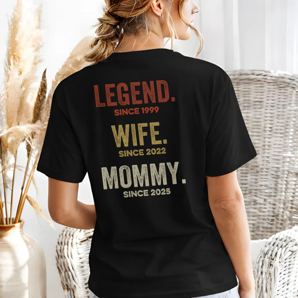 Personalized Legend Wife Mommy Dog Mom Shirt Gift For Mom TH10 898747 - Image 6
