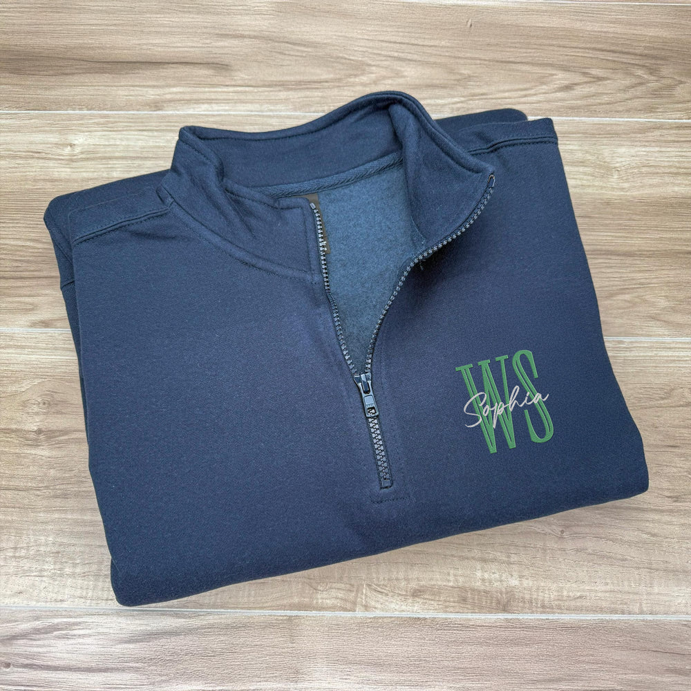 Personalized Nurse Job Title Quarter Zip Sweatshirt Gift For Nurse LM32 899125 - Image 5