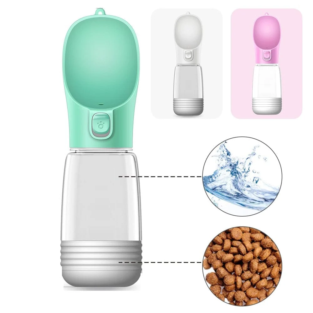 Portable Dog Water Food Container Bottle - Image 11