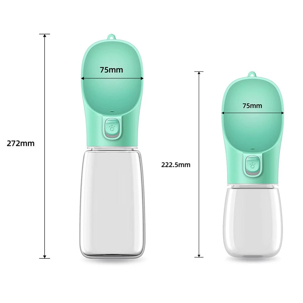 Portable Dog Water Food Container Bottle - Image 13