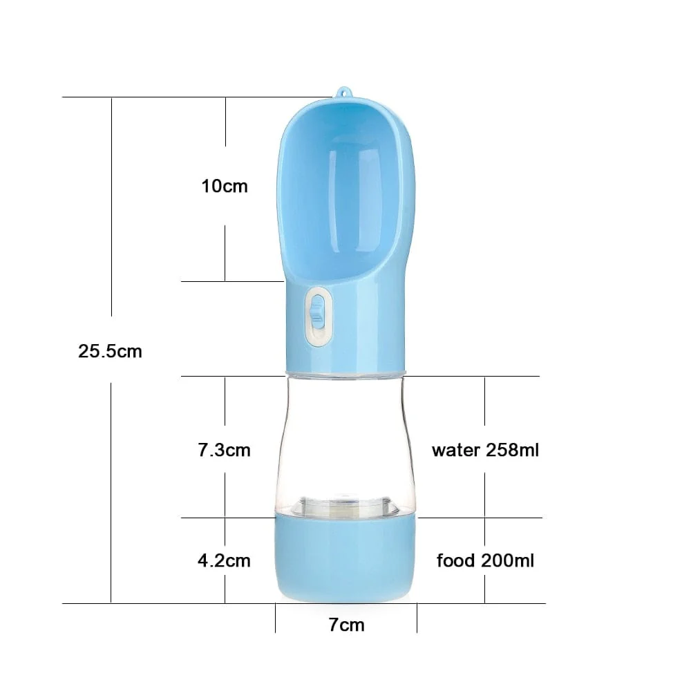 Portable Dog Water Food Container Bottle - Image 7