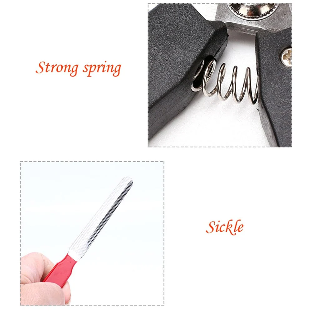 Professional Pet Cat Dog Nail Clipper Cutter With Sickle Stainless Steel Grooming Scissors Clippers for Pet Claws Dog Supplies - Image 7