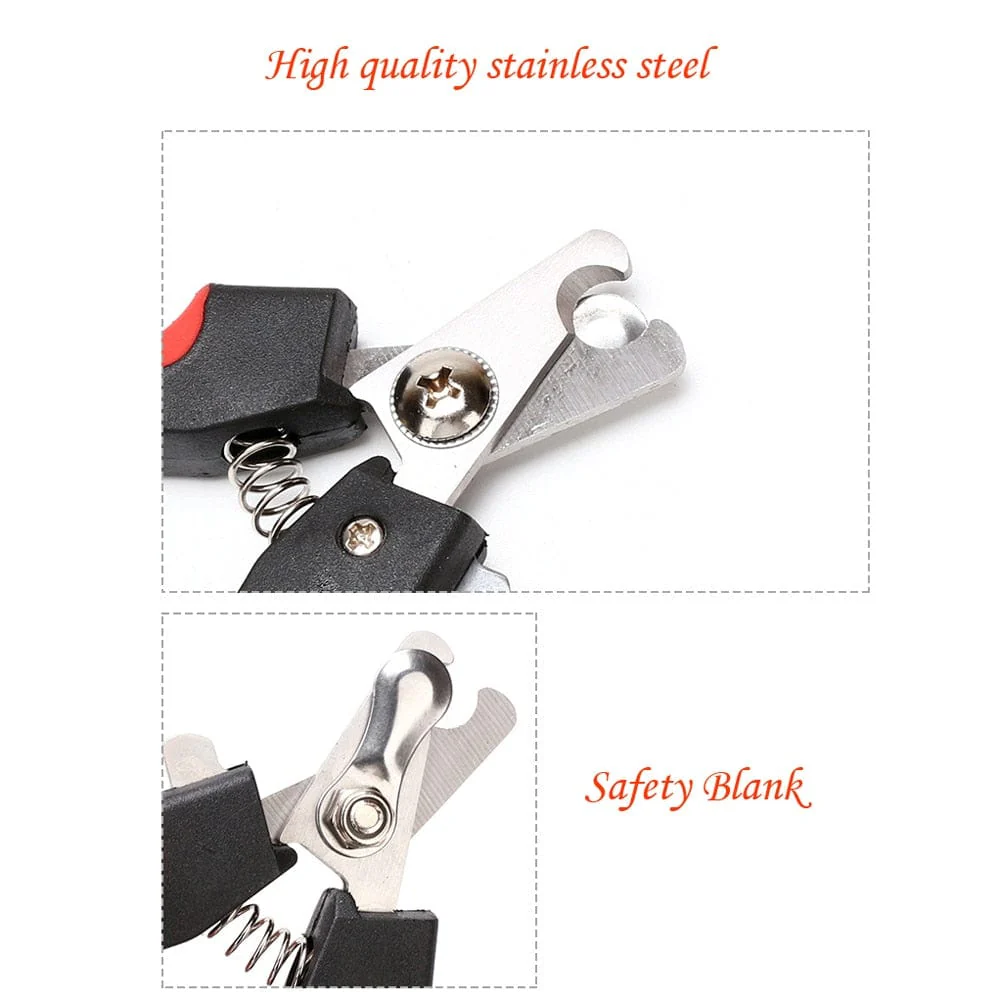 Professional Pet Cat Dog Nail Clipper Cutter With Sickle Stainless Steel Grooming Scissors Clippers for Pet Claws Dog Supplies - Image 8
