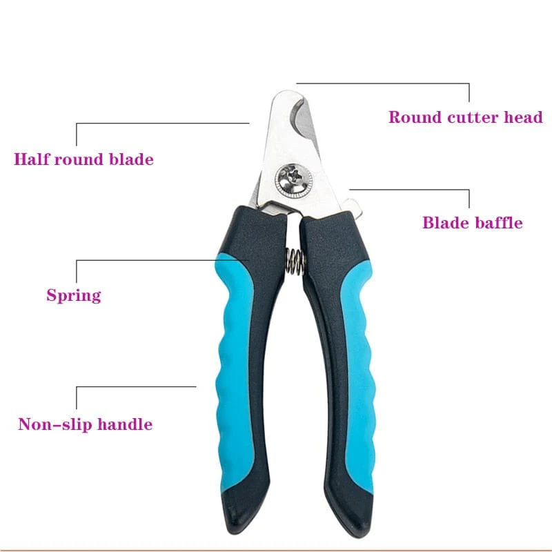 Professional Pet Cat Dog Nail Clipper Cutter With Sickle Stainless Steel Grooming Scissors Clippers for Pet Claws Dog Supplies - Image 9
