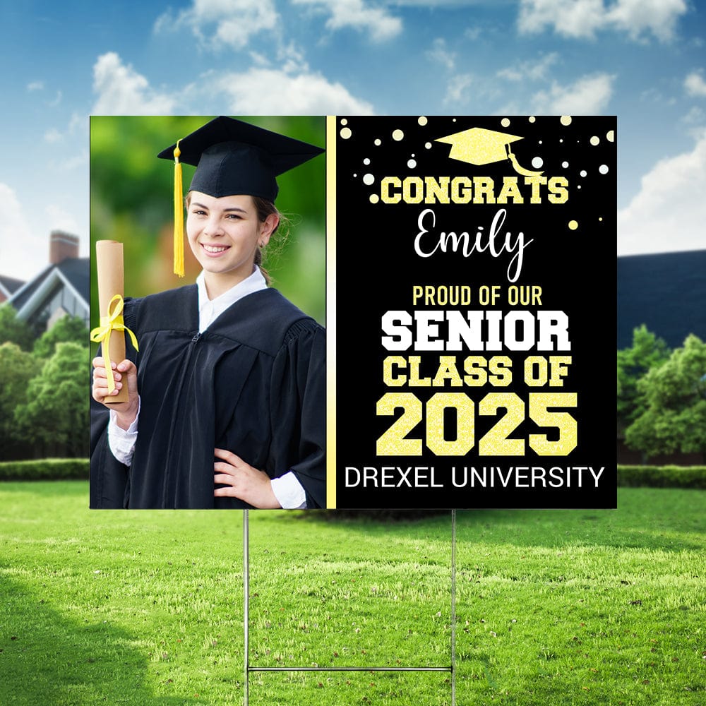 Proud Of Our Class Of 2025 Graduation Personalized Yard Sign 895078 - Image 3