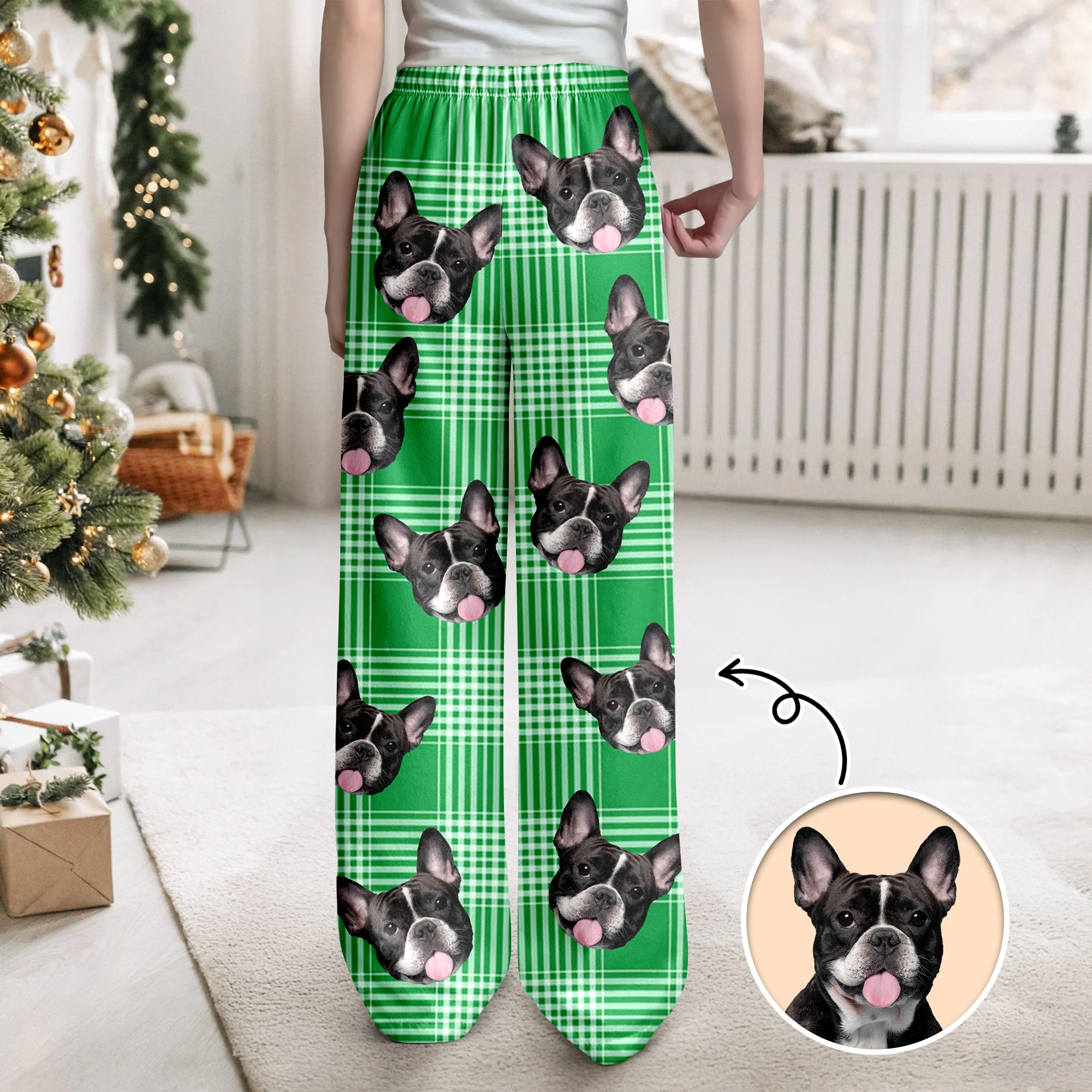 Custom Dog Photo Sweatpants Gift For Christmas HO82 894950 - Image 2