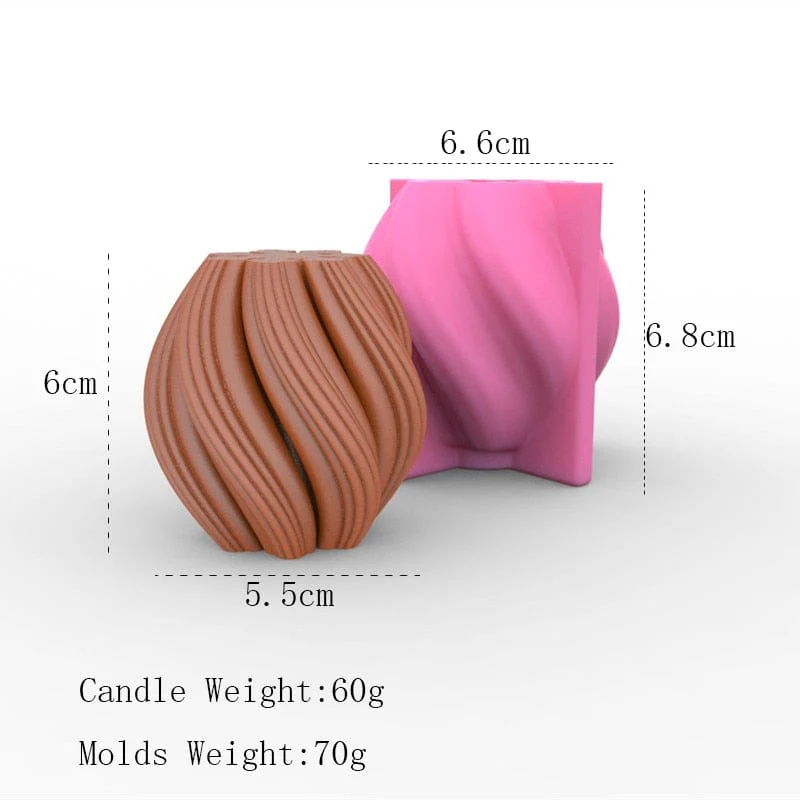 Rainbow Arch Candle Silicone Mold - Image 6