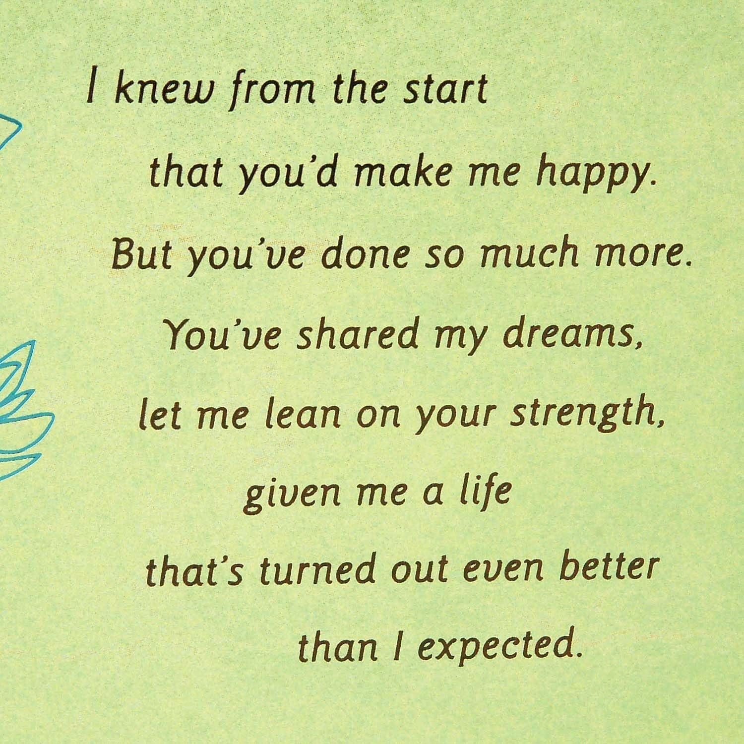 Romantic Father'S Day Card for Husband (Sweet and Good Man) (529FFW9512) - Image 3