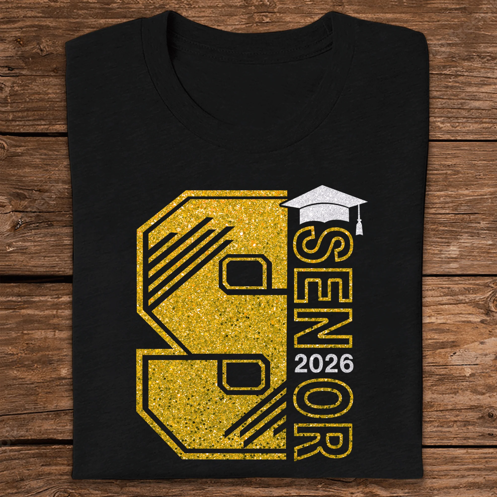 S is for Senior Graduation Shirt HN590 891894 - Image 9