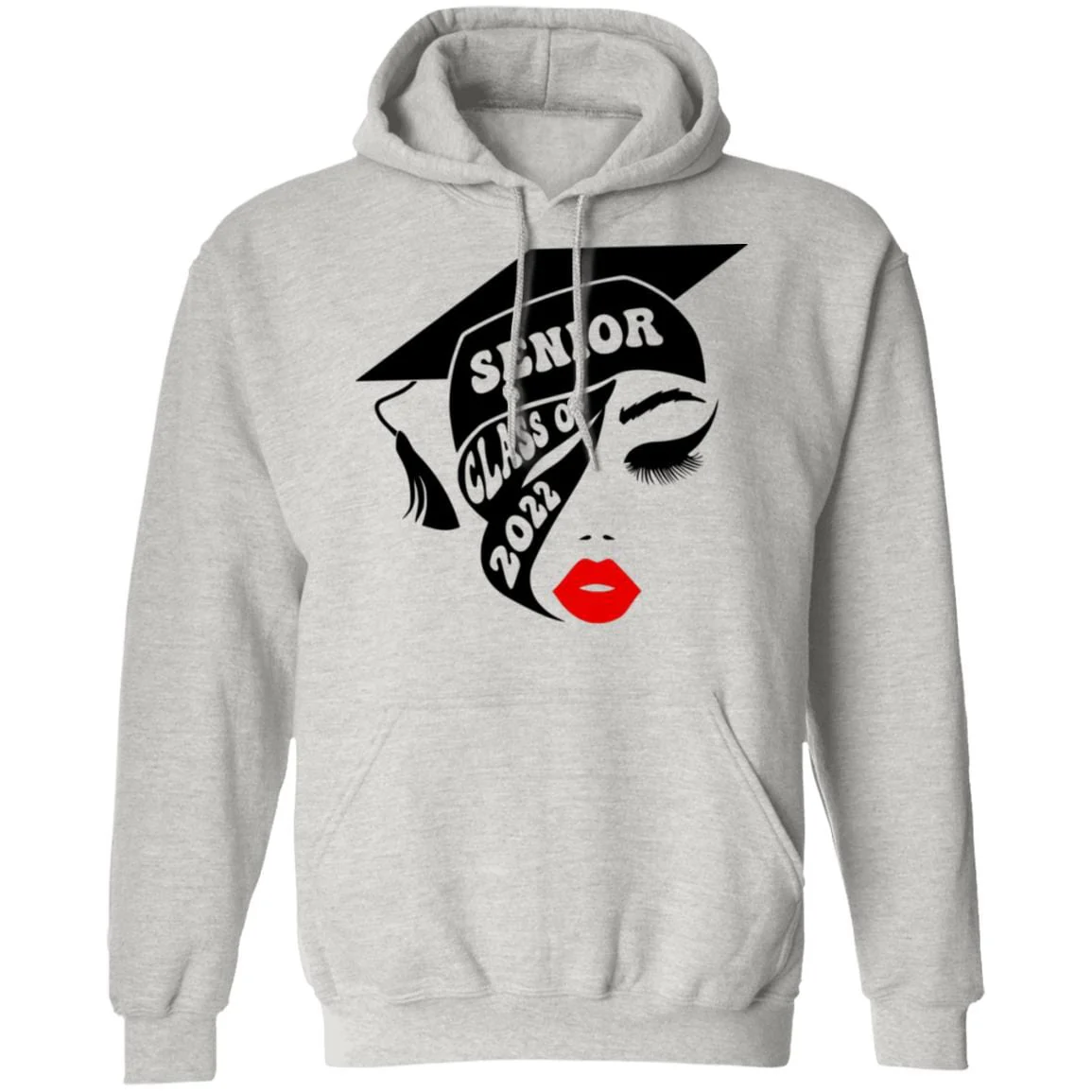 Senior class of 2022 girl face shirt