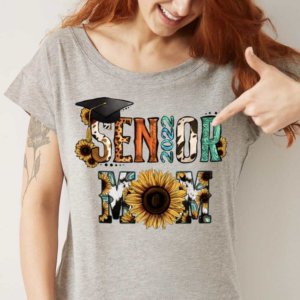 Senior Mom 2023 Shirt HN590 - Image 5