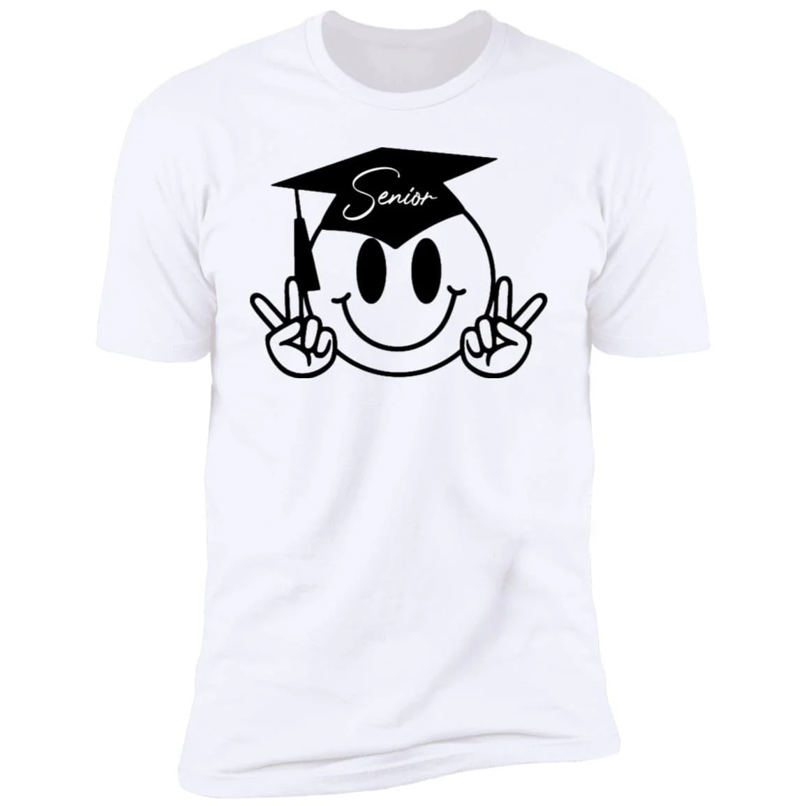 Senior Class of 2022 Hi Smile Icon Shirt - Image 7
