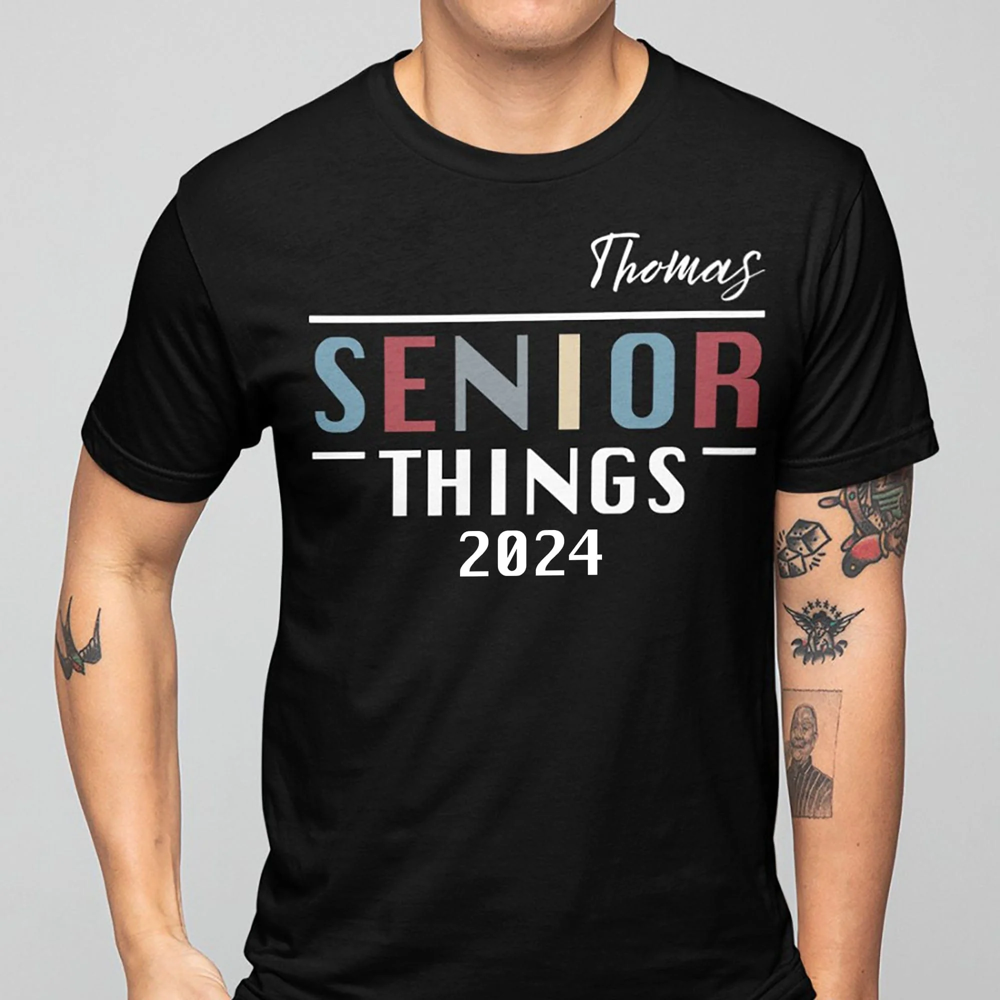 Senior Things 2024 Personalized Custom Shirt 890353