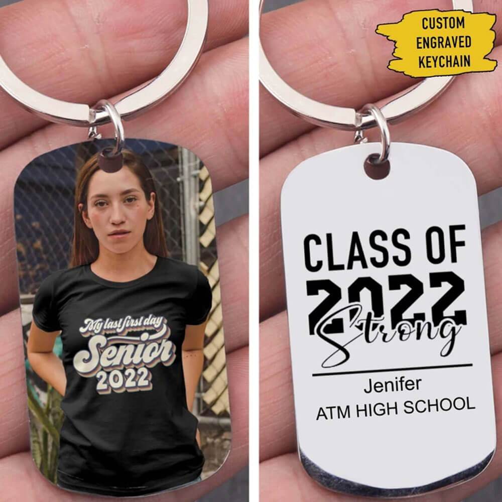 Senior Class of 2022 Strong Keychain - Image 2