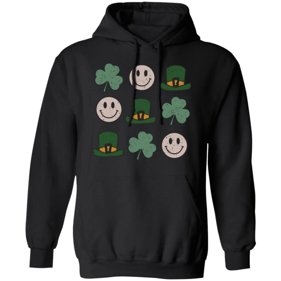 St Patricks Smiley Shamrock Irish Shirt - Image 2